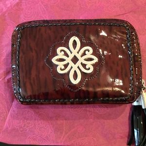 NEW Brighton animal print crossbody organizer.